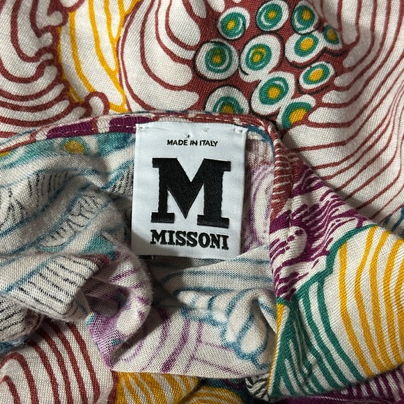 #546 👑 MISSONI Women’s V-Neck Jersey Dress 
Size 2 - Picture 4 of 5